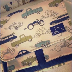 Cars Messenger Bag, Blue Messenger Bag
